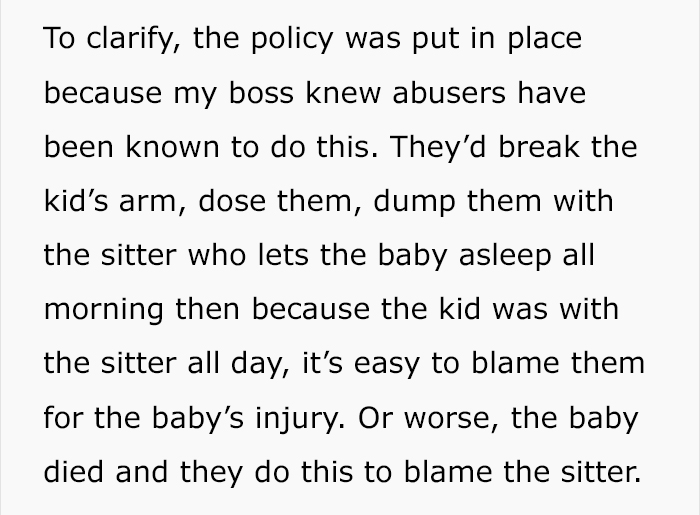 Babysitter Explains Why She Never Accepts Kids Who Are Sleeping