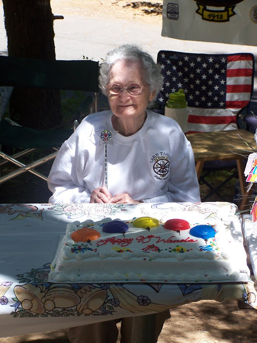Happy Birthday Aunt Wanda you look great for 90