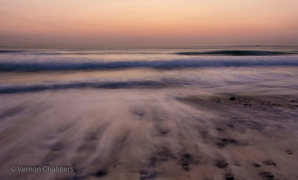 Sunset Milnerton Beach in front Woodbridge Island / Milnerton Golf Course