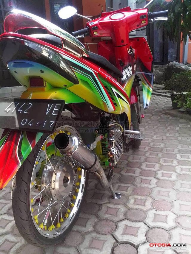 MOTOR SPORT: Foto Modifikasi Motor Matic: Honda Vario 