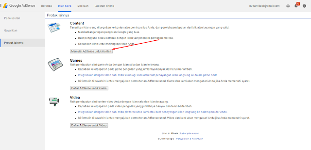Ads Content Adsense