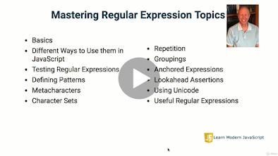 best Udemy course to learn Regular expression