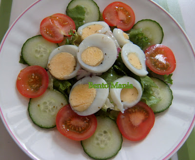 Salad mentimun dan tomat