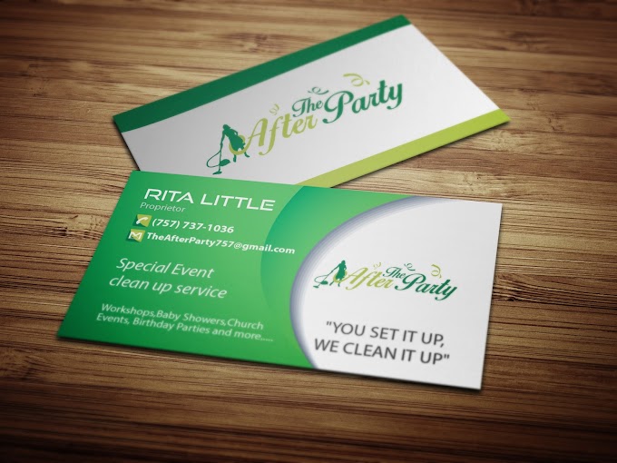 Clean Business Card || Professional business card design || visiting card