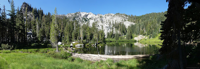 108: lake with granite behind