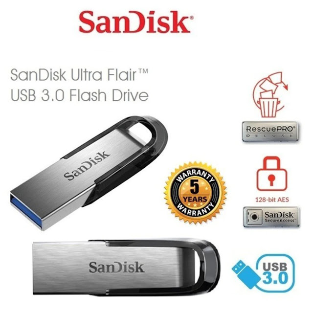 Sandisk Ultra Flair USB 3.0 Flash Drive