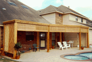 wood patio cover designs