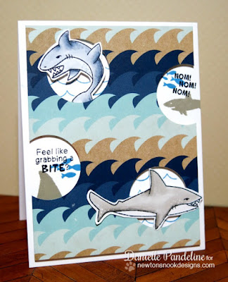 Shark Week Card | Newton's Nook Designs | Created by Danielle Pandeline