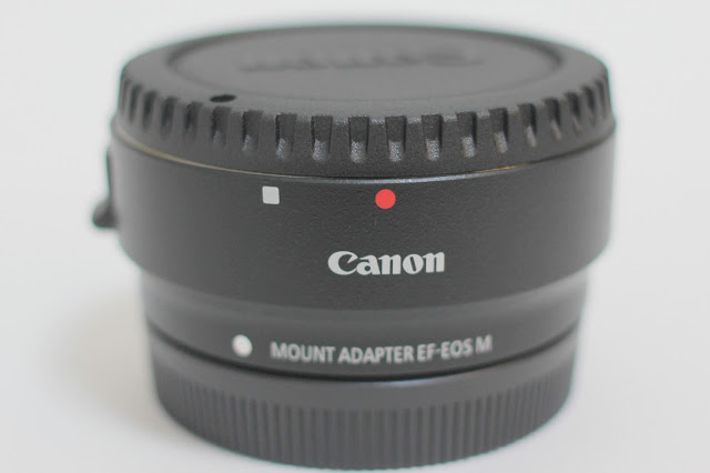 Canon EF-EOS M轉接環開箱測試