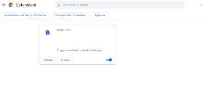 Estensioni Chrome