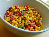 What Happens When a Toasty Corn Salad Meets a Creamy Italian Dressing?