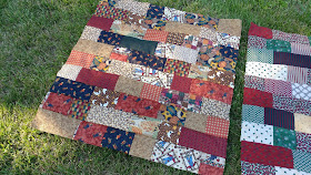 Charity baby quilts using Debbie Mumm fabric