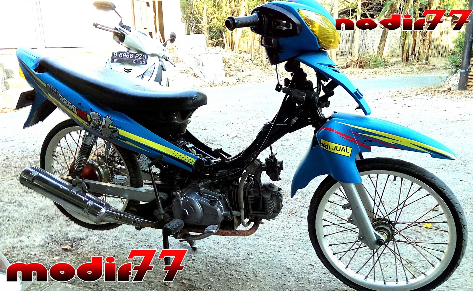 Koleksi Modifikasi Motor Jupiter Z Mata Kucing Terbaru Pojok