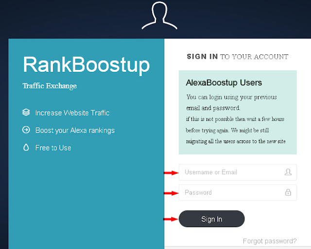 cara meningkatkan pengunjung blog menggunakan aplikasi rankboostup browser