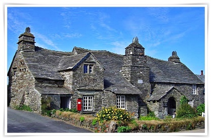 Ancient post office at Tintagel, Cornwall