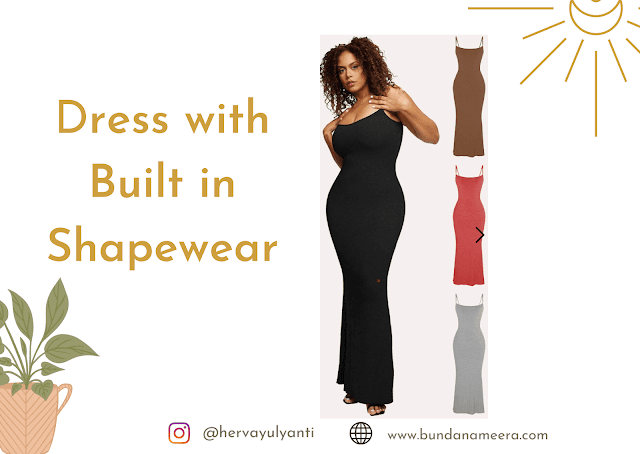 Dress-with-built-in-shapewear