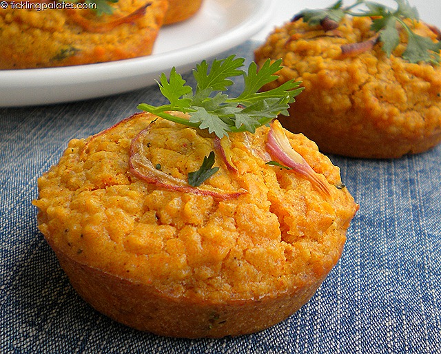 Spicy Couscous Muffins