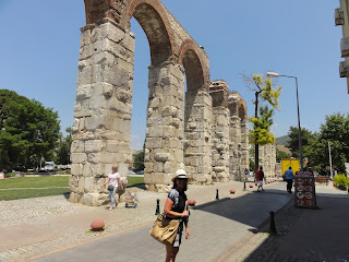 Aqueduto bizantino em Selçuk - Turquia