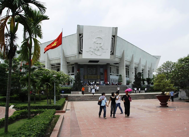 Ho Chi Minh museum in Hanoi Vietnam