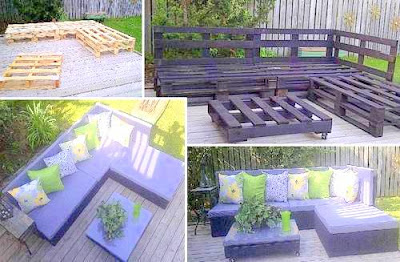 kitar semula pallet recycle idea