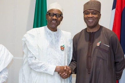 Yet again, Buhari, Saraki meet in Aso Villa