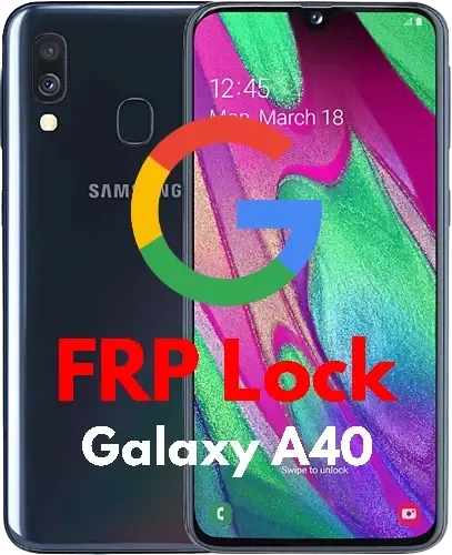 Remove Google account (FRP) for Samsung Galaxy A40