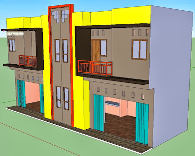 Dekorasi Rumah Toko Modern Minimalis Foto 1