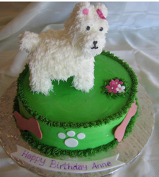 Dog Birthday Cake