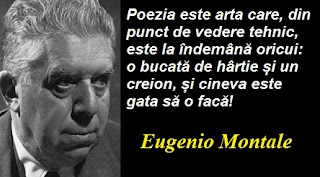 Gândul zilei: 12 septembrie - Eugenio Montale