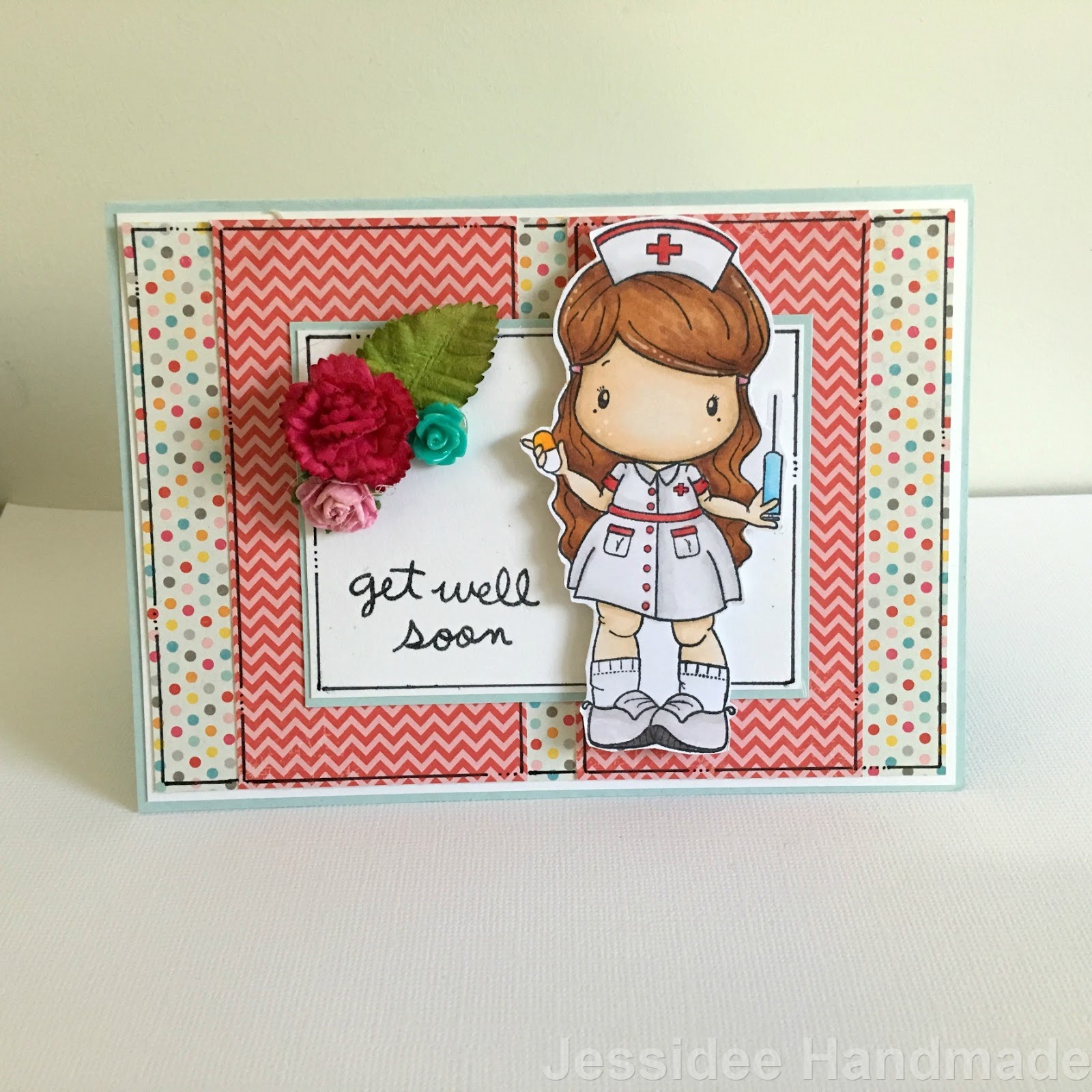 Jessidee Handmade: C.C. Designs Get Well Soon Card