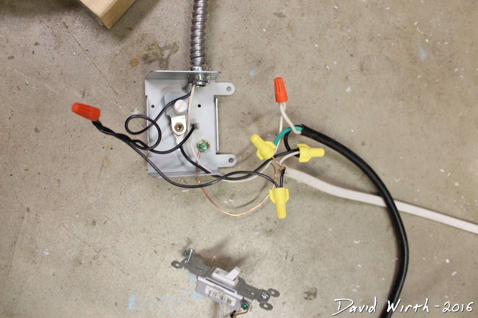 Attic Fan Install Pilot Switch Override