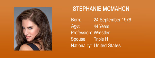 celebrity stephanie mcmahon age, date of birth, profession, spouse, nationality [photo]