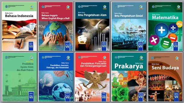 Buku Guru dan Buku Siswa VII Kurikulum 2013 untuk tahun pelajaran 2022/2023