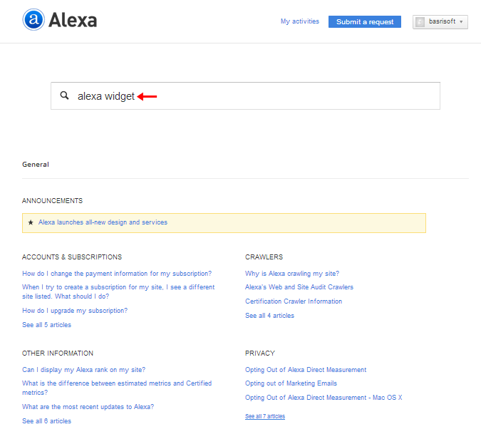 CARA PASANG WIDGET ALEXA TERBARU 2014