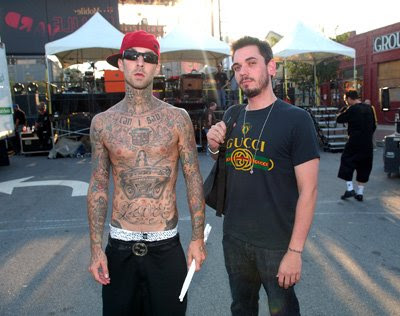 Travis Barker and DJ AM