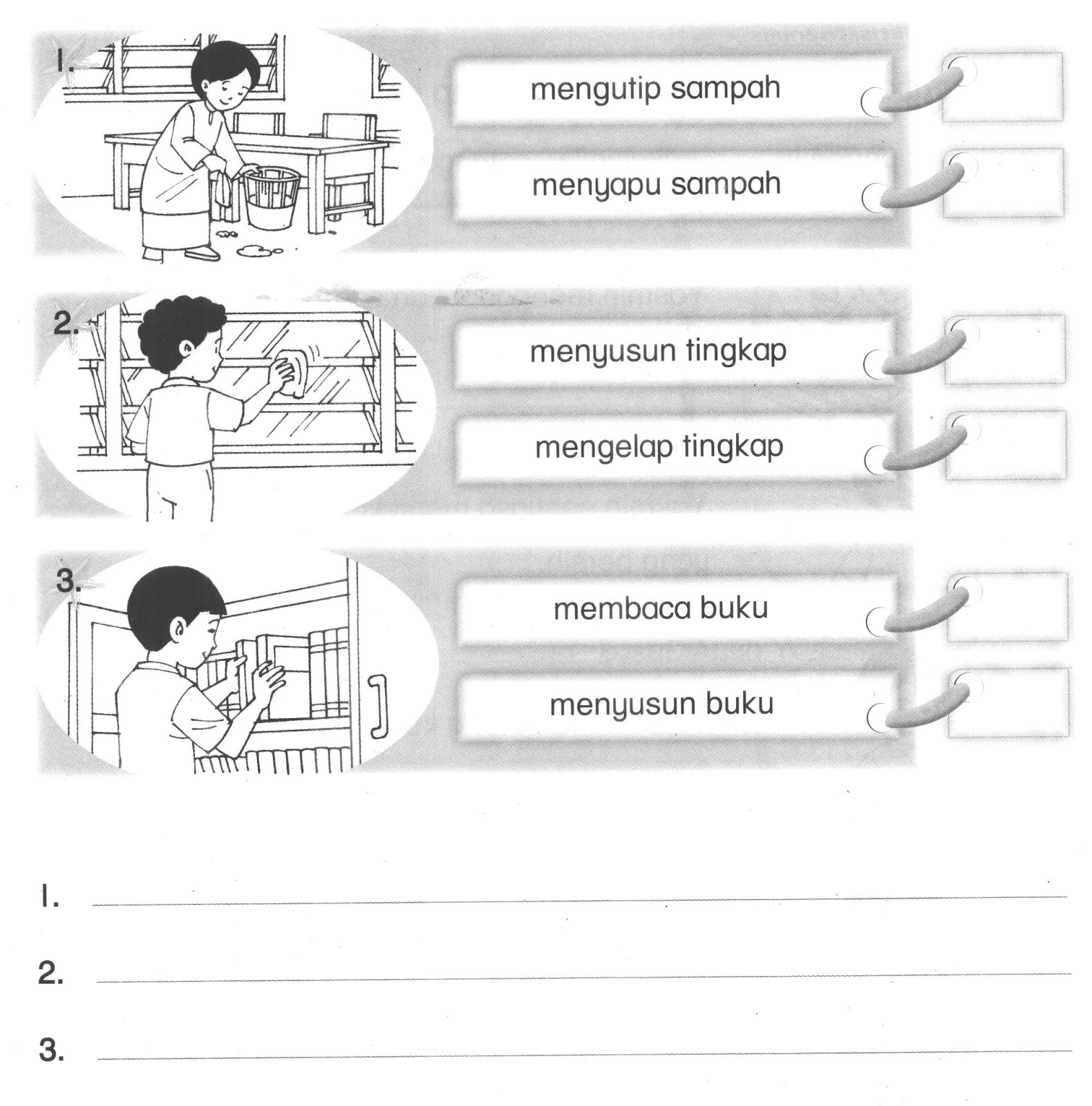 Latihan Menulis Frasa Tahun 1