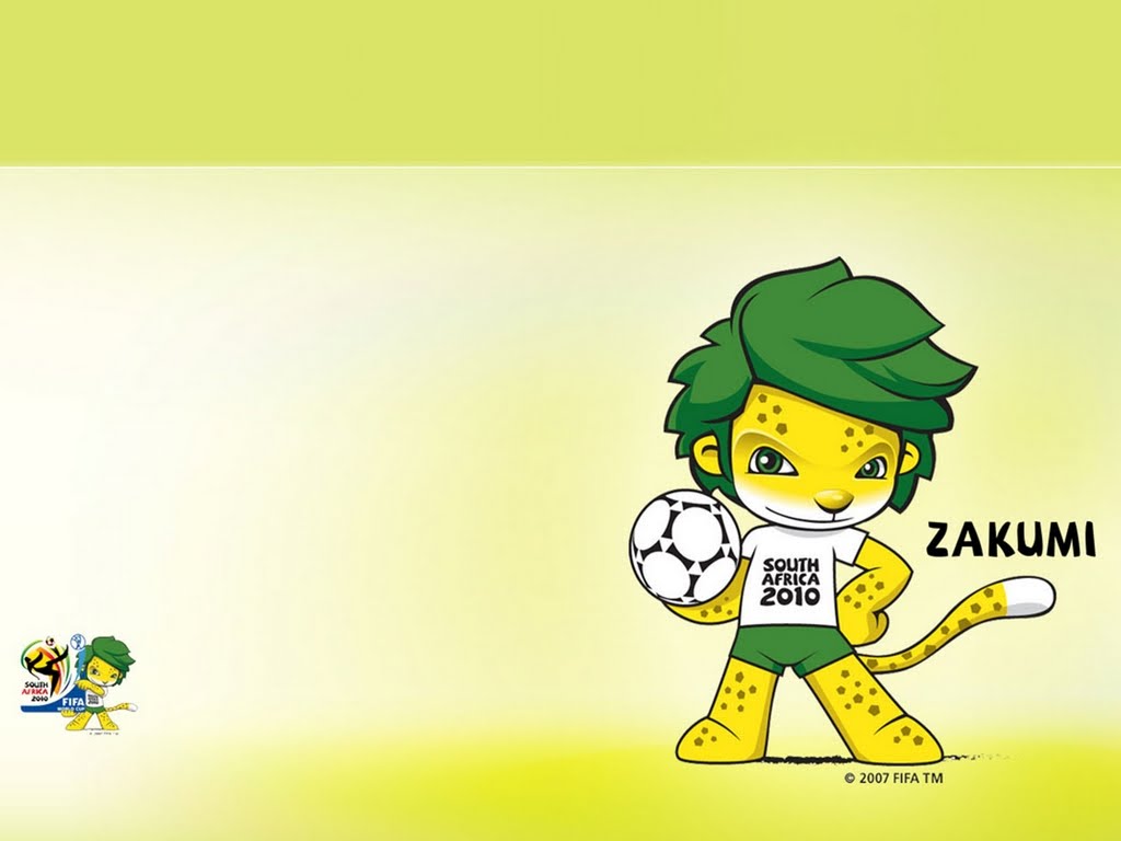 world cup,world cup 2010, South Africa, football, soccer, Zakumi Official Mascot Wallpaper 