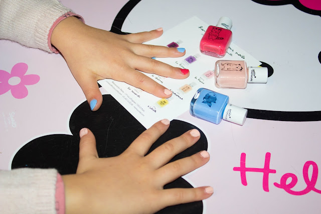 Ma princesse a testé les jolis vernis enfants de chez Manucurist 