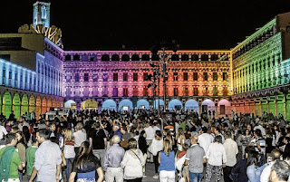 La Plaza Alta, La Noche en Blanco, Badajoz