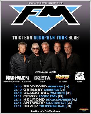 FM tour dates Oct-Nov 2022