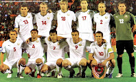 Selección de BIELORRUSIA - Temporada 2009-10 - Kutuzov, Kashevski, Verkhovtsov, Sosnovskiy, Kulchiy y Zhevnov; Yurevich, Kalachev, Omelyanchuk, Kornilenko y Hleb - BIELORRUSIA 1 (Verkhovtsov), CROACIA 3 (Olic 2 y Eduardo) - 12/08/2009 - Campeonato del Mundo de Sudáfrica 2010, fase de clasificación - Minks (Bielorrusia), estadio Taktor