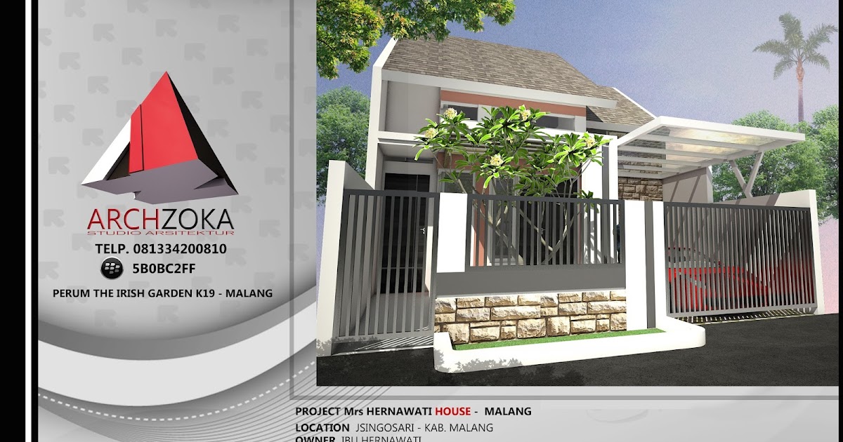 Jasa Arsitek Rumah ARCHZOKA STUDIO Malang: PROJECT DESAIN RUMAH 