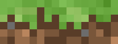 Minecraft widget header dirt