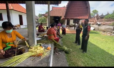 Tentara di Abiansemal Sosialisasi Langkah Sehat Cegah Covid-19 