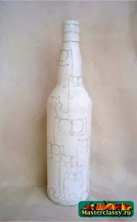 Kerajinan Tangan Dari Botol Bekas, Botol Lukis 5