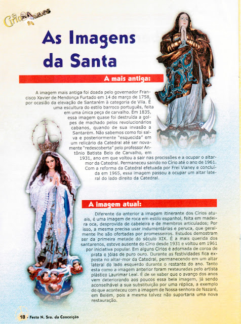 PROGRAMA DA FESTA DE NOSSA SENHORA DA CONCEIÇÃO - 1999