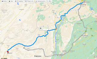 Islamabad Quetta Route Map
