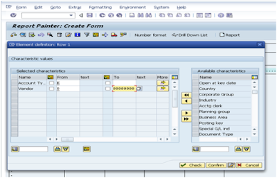 Vendor Aging Analysis Through SAP Report Painter