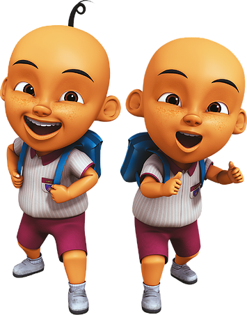 Clipart for u Upin dan Ipin 