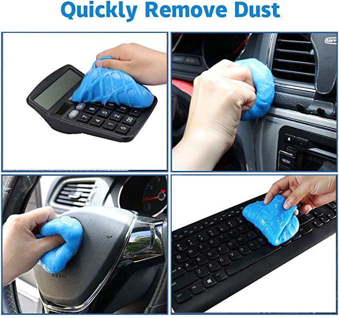 Universal Cleaning Gel for Car Interior and Laptops